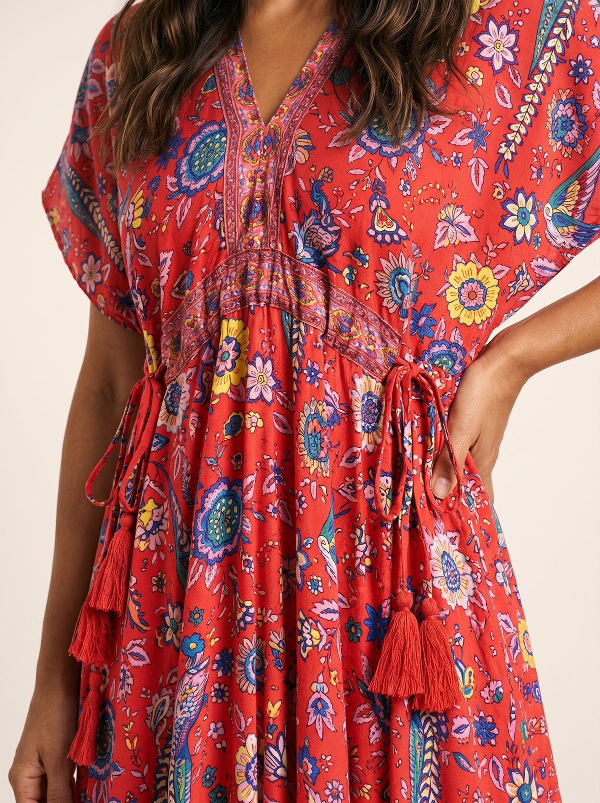 The Meridian Bloom Maxi Dress
