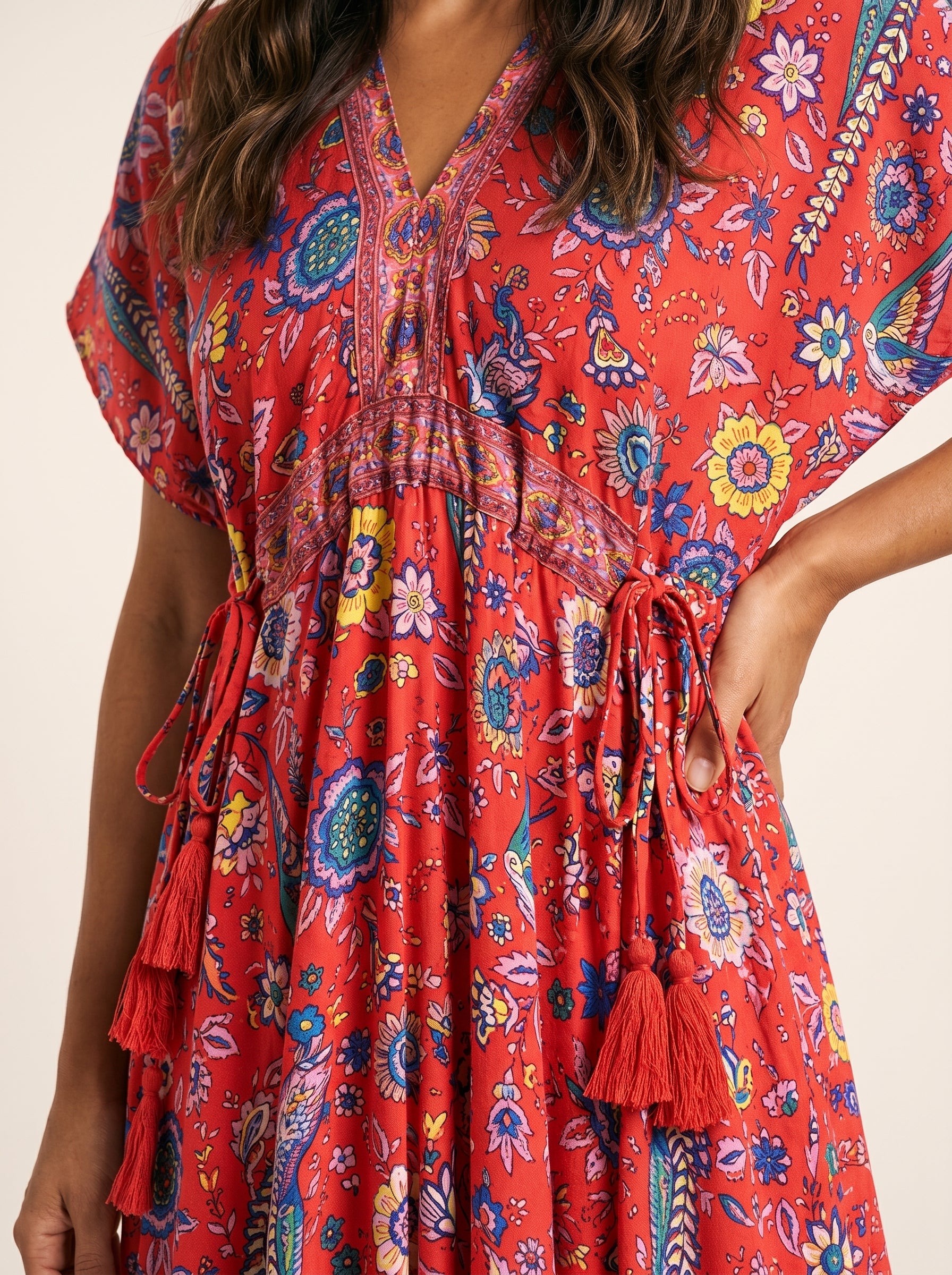 The Meridian Bloom Maxi Dress
