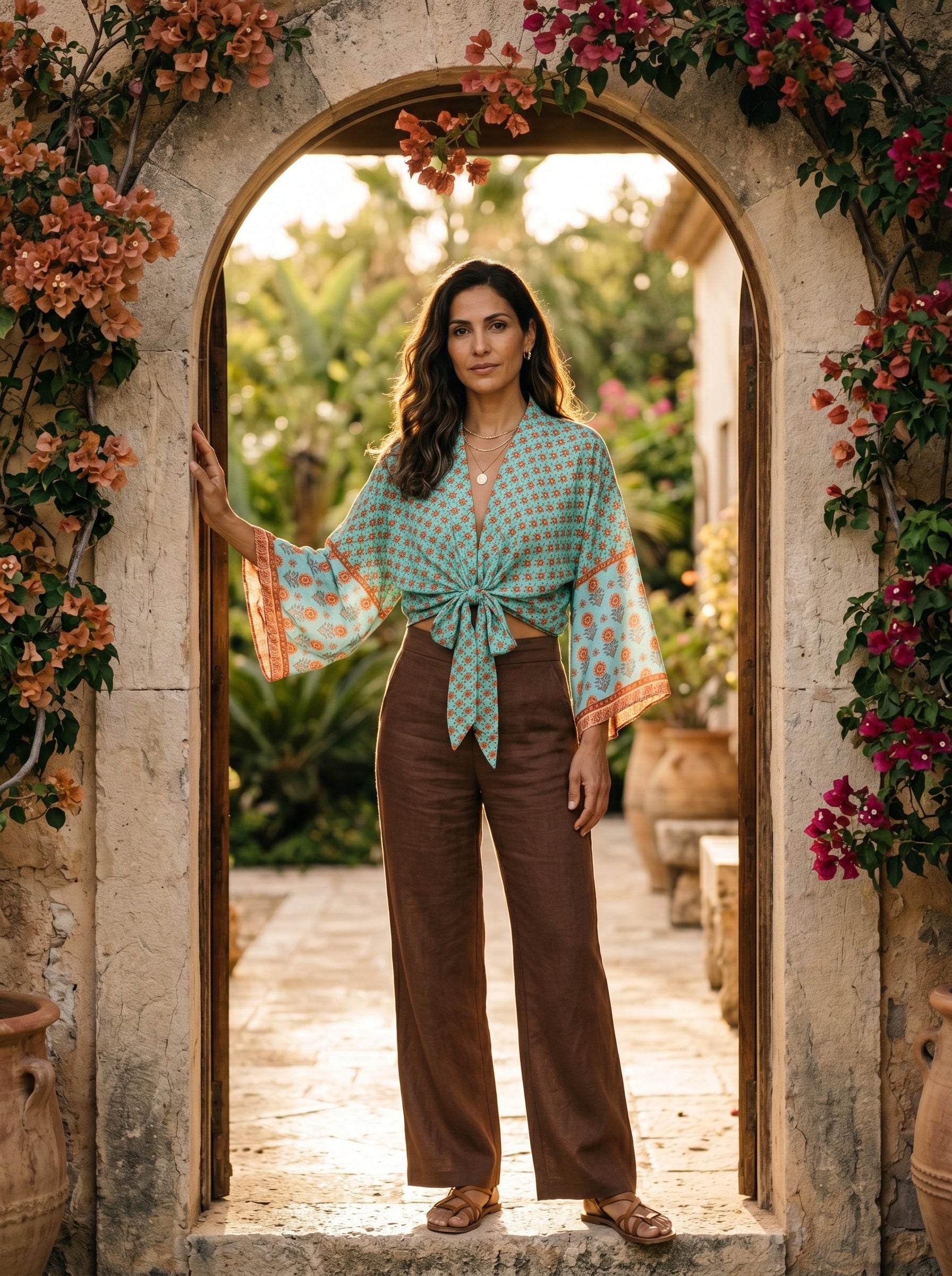 The Seville Bloom Kimono