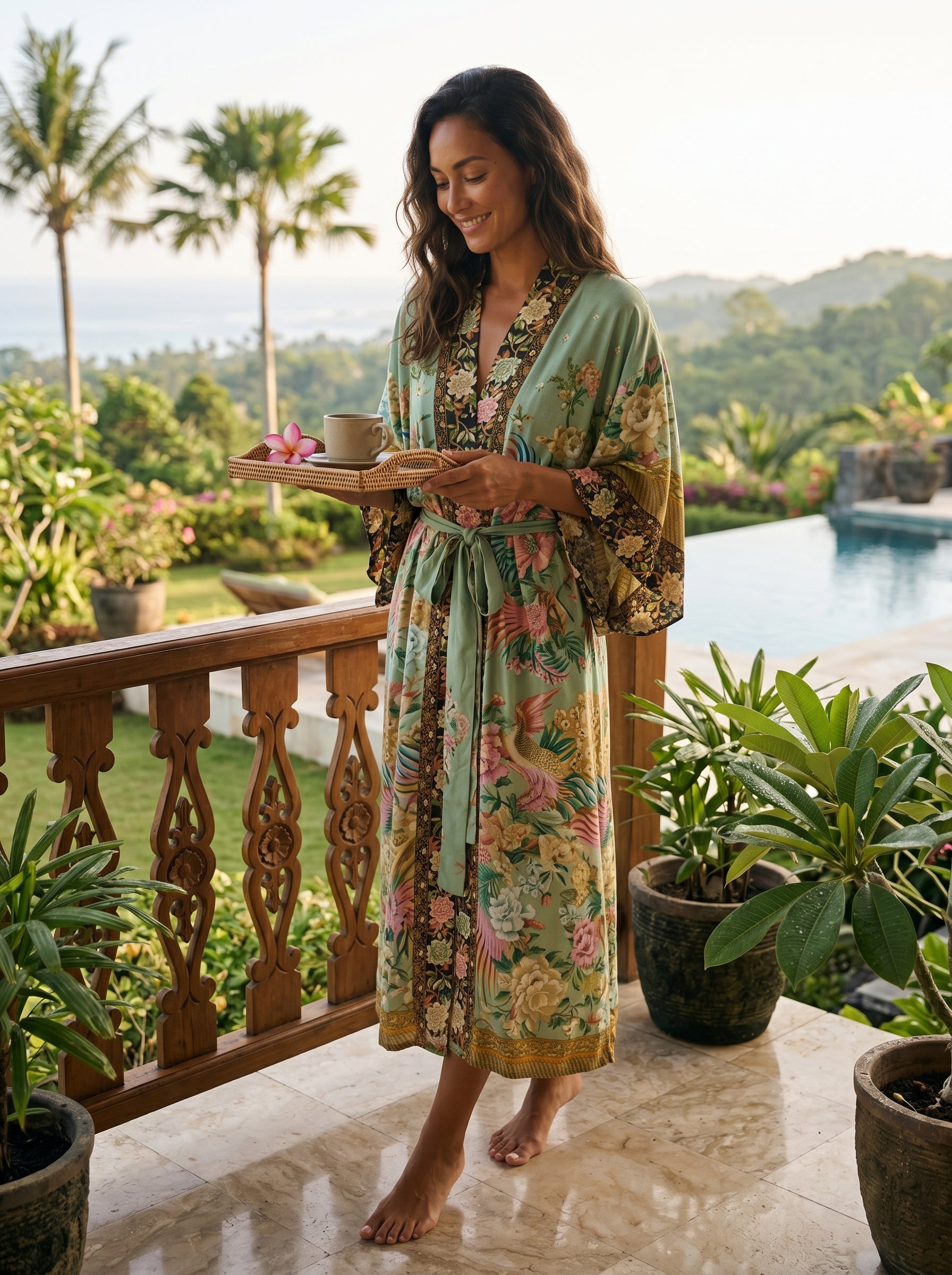 The Garden Song Robe