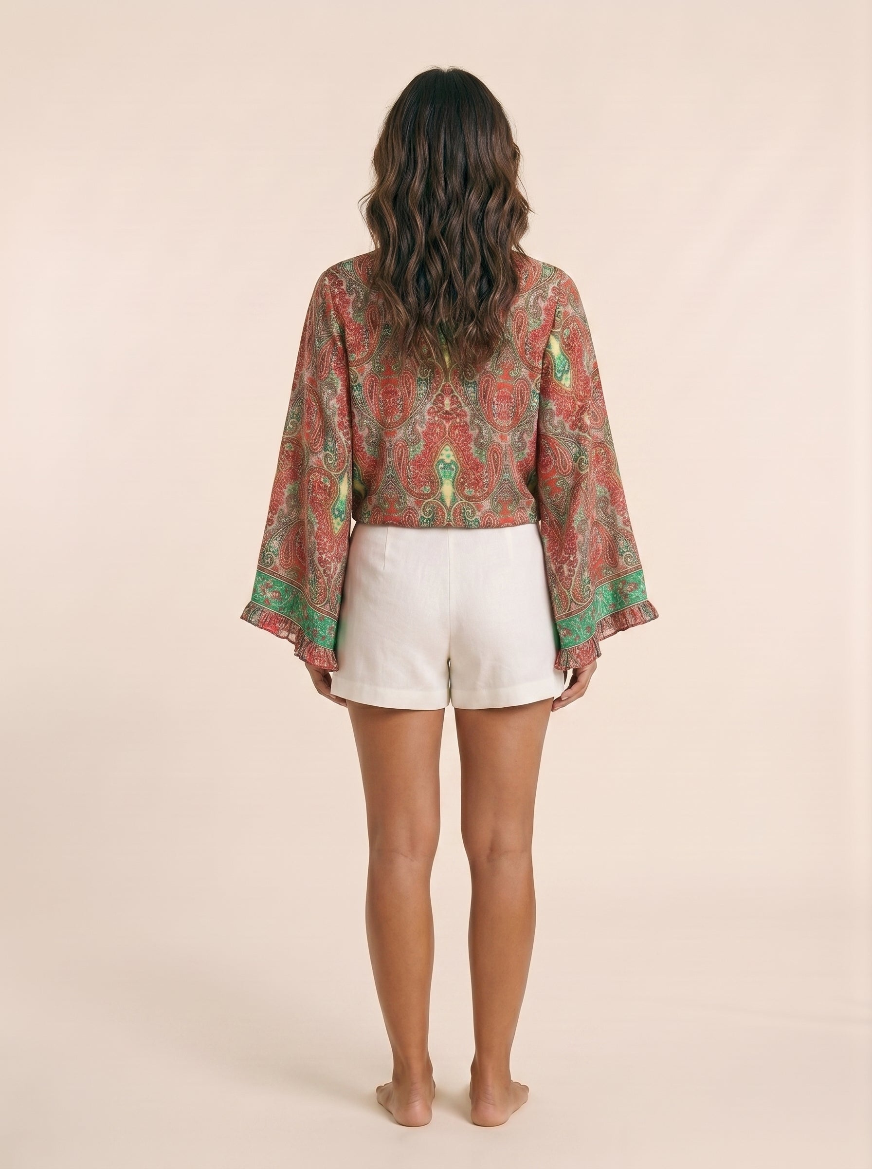 The Meridian Mosaic Kimono