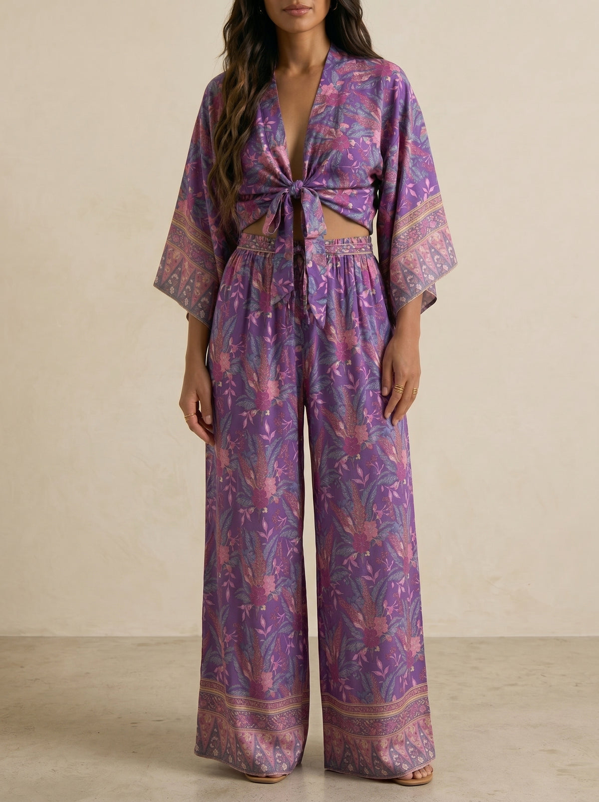 The Plume Violet Set