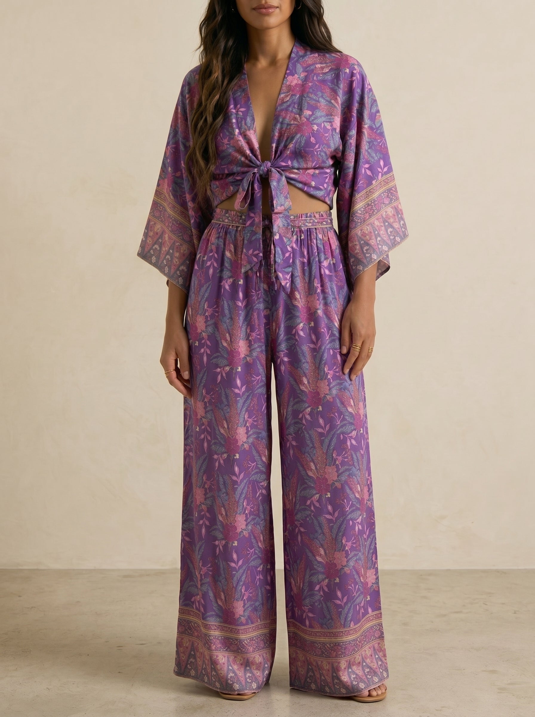 The Plume Violet Set