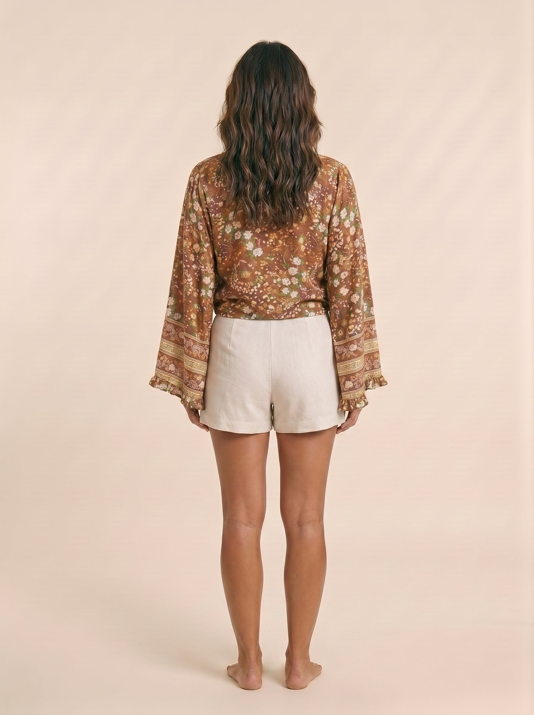 The Amber Bloom Kimono Top