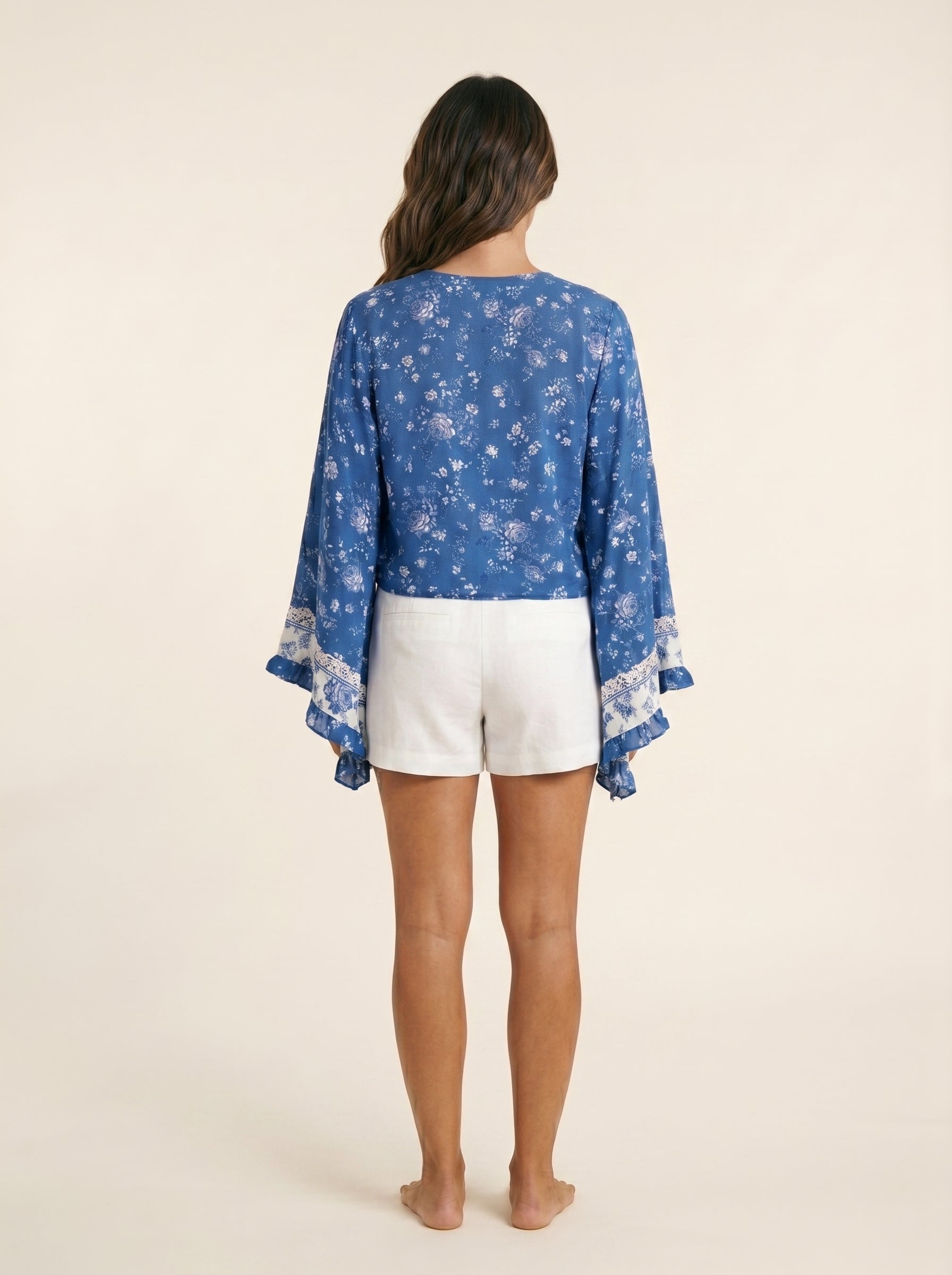 The Ruffle Kimono