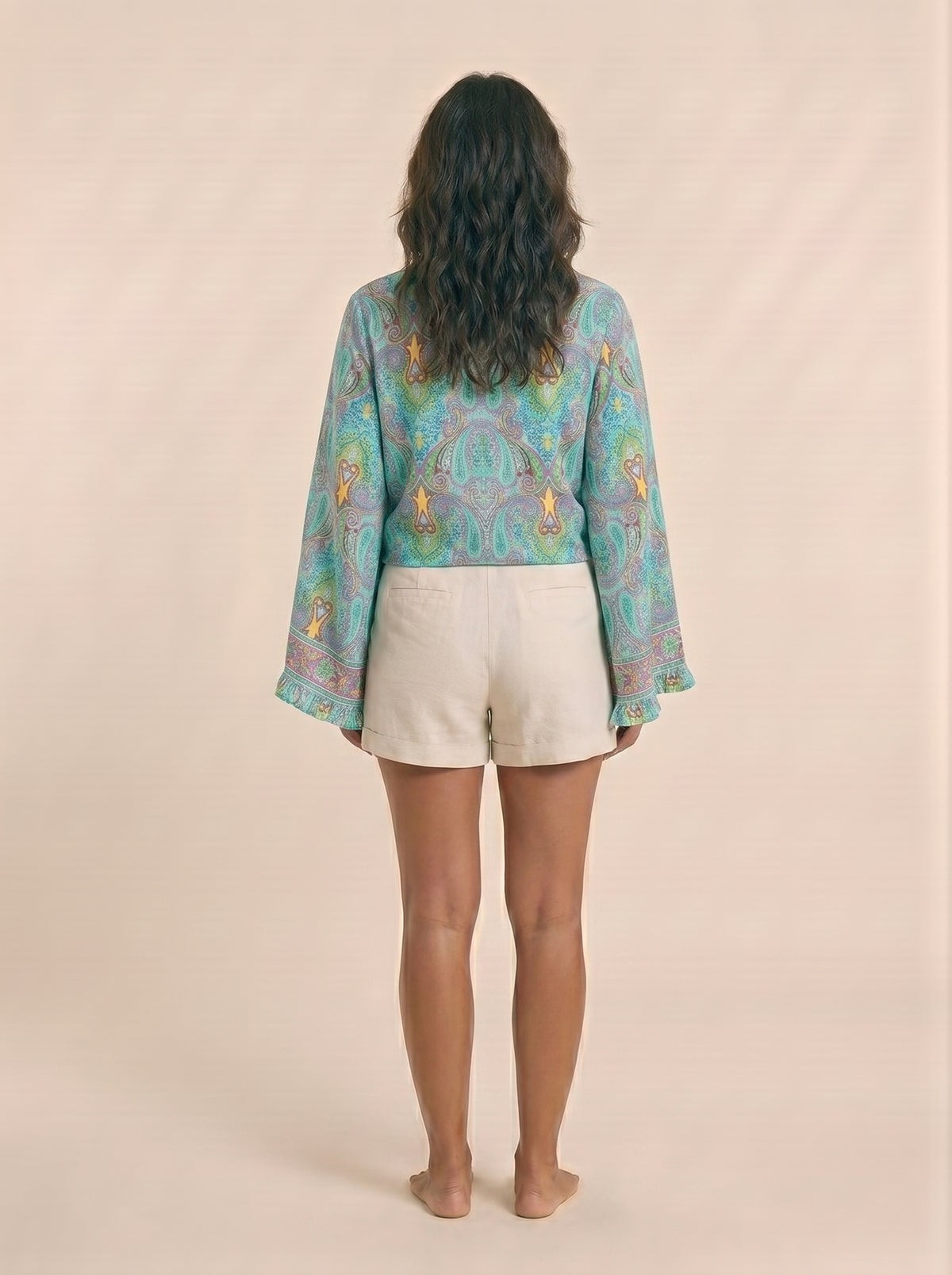 The Meridian Mosaic Kimono