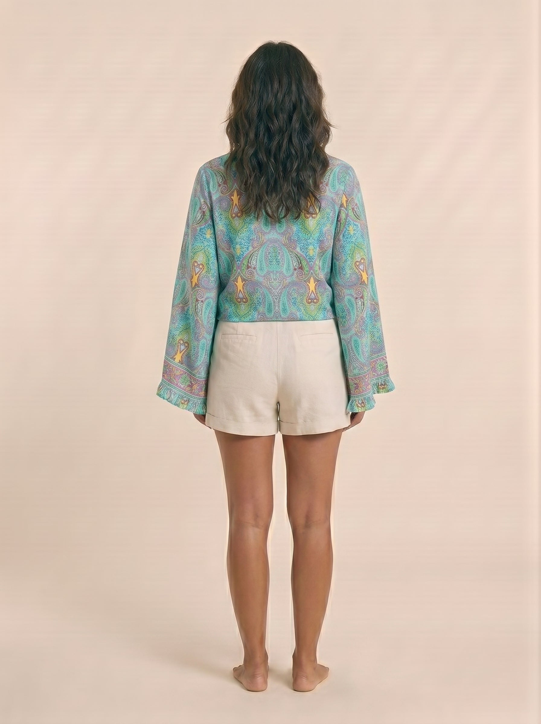 The Meridian Mosaic Kimono