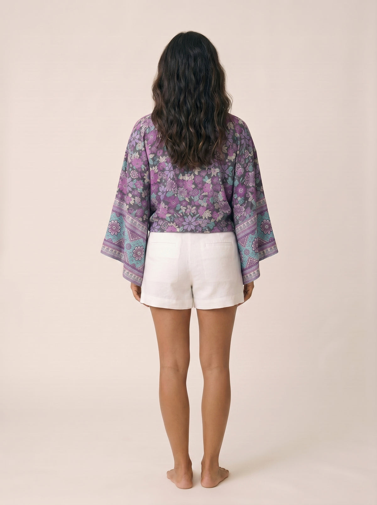 The Lavender Field Kimono