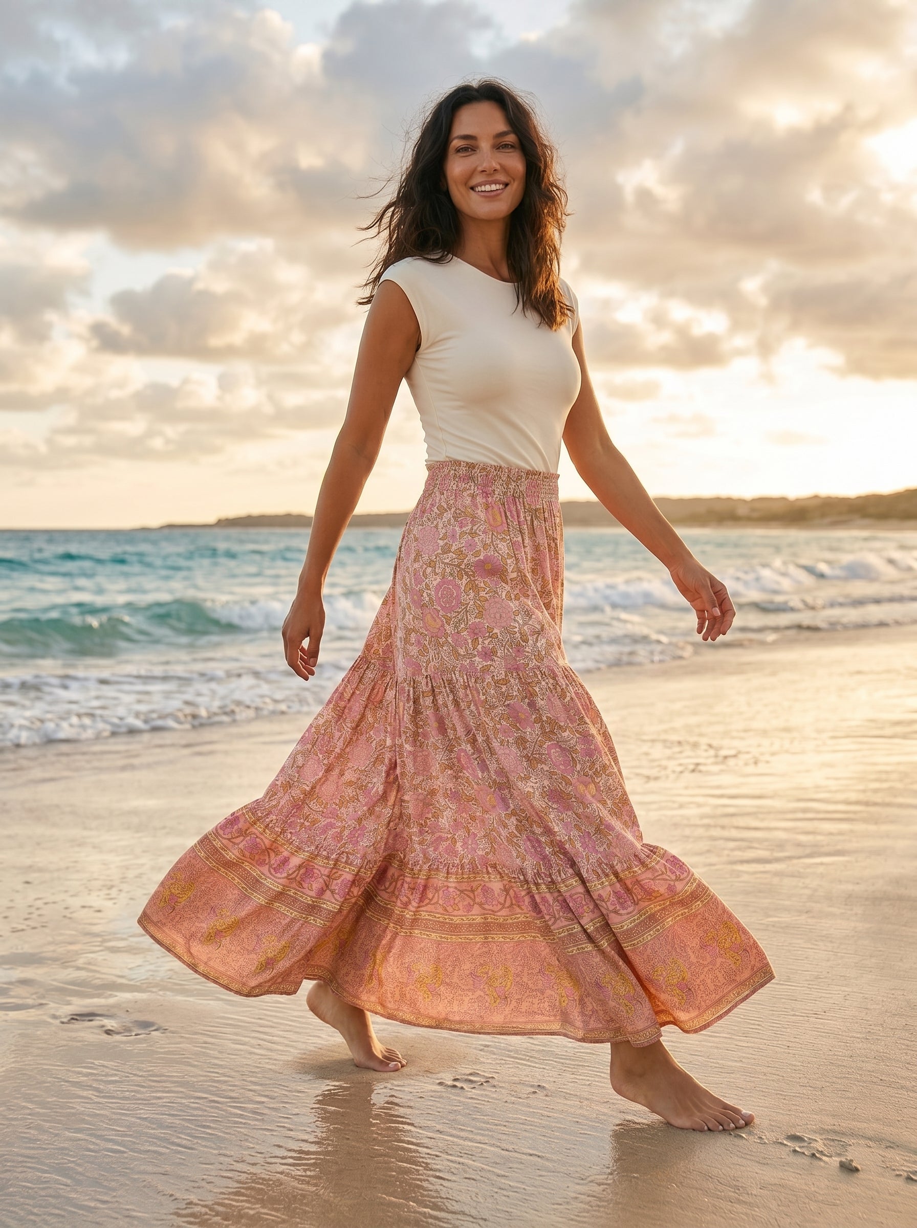 The Rosa Dorada Skirt