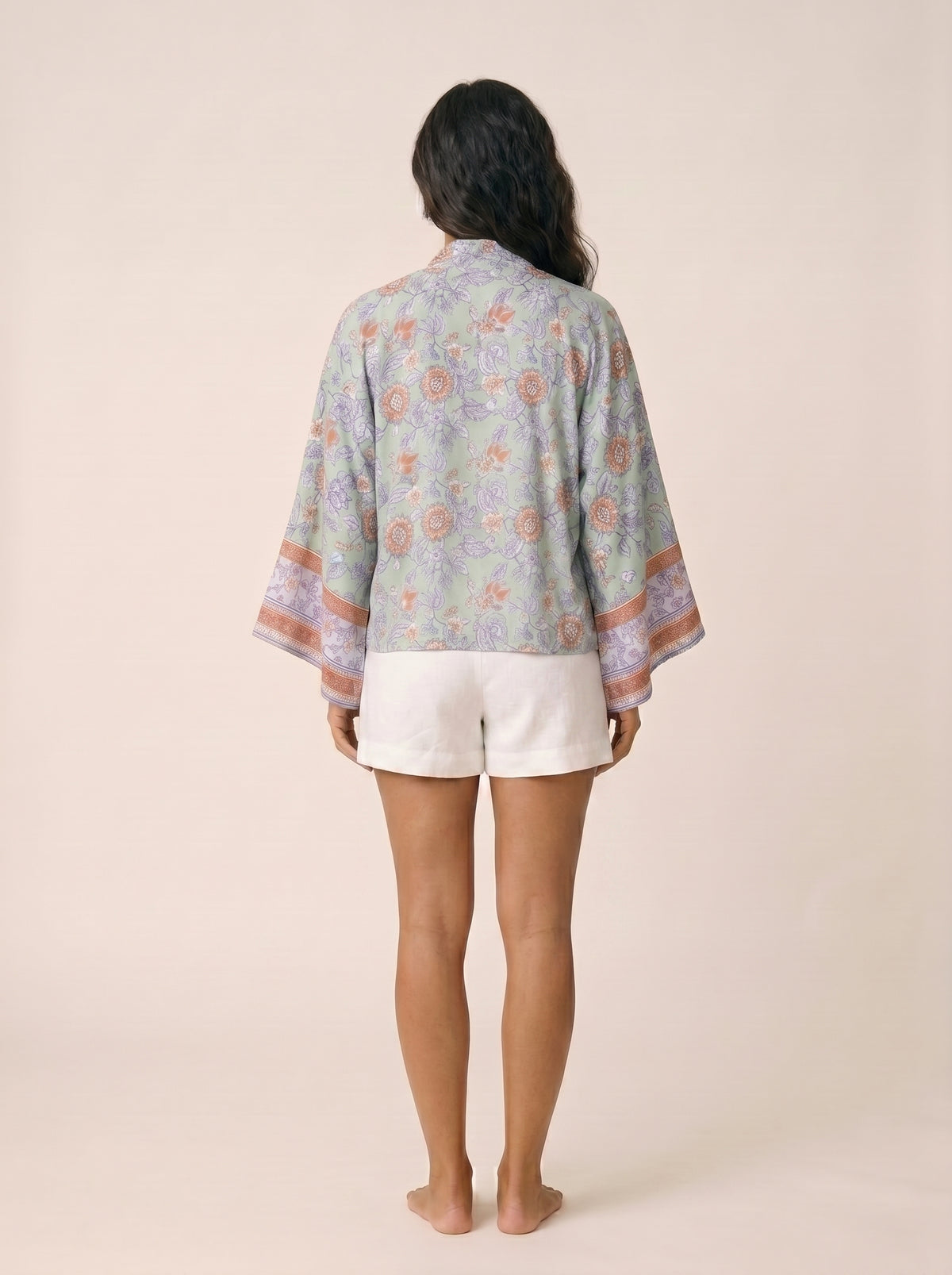 The Lavender Field Kimono