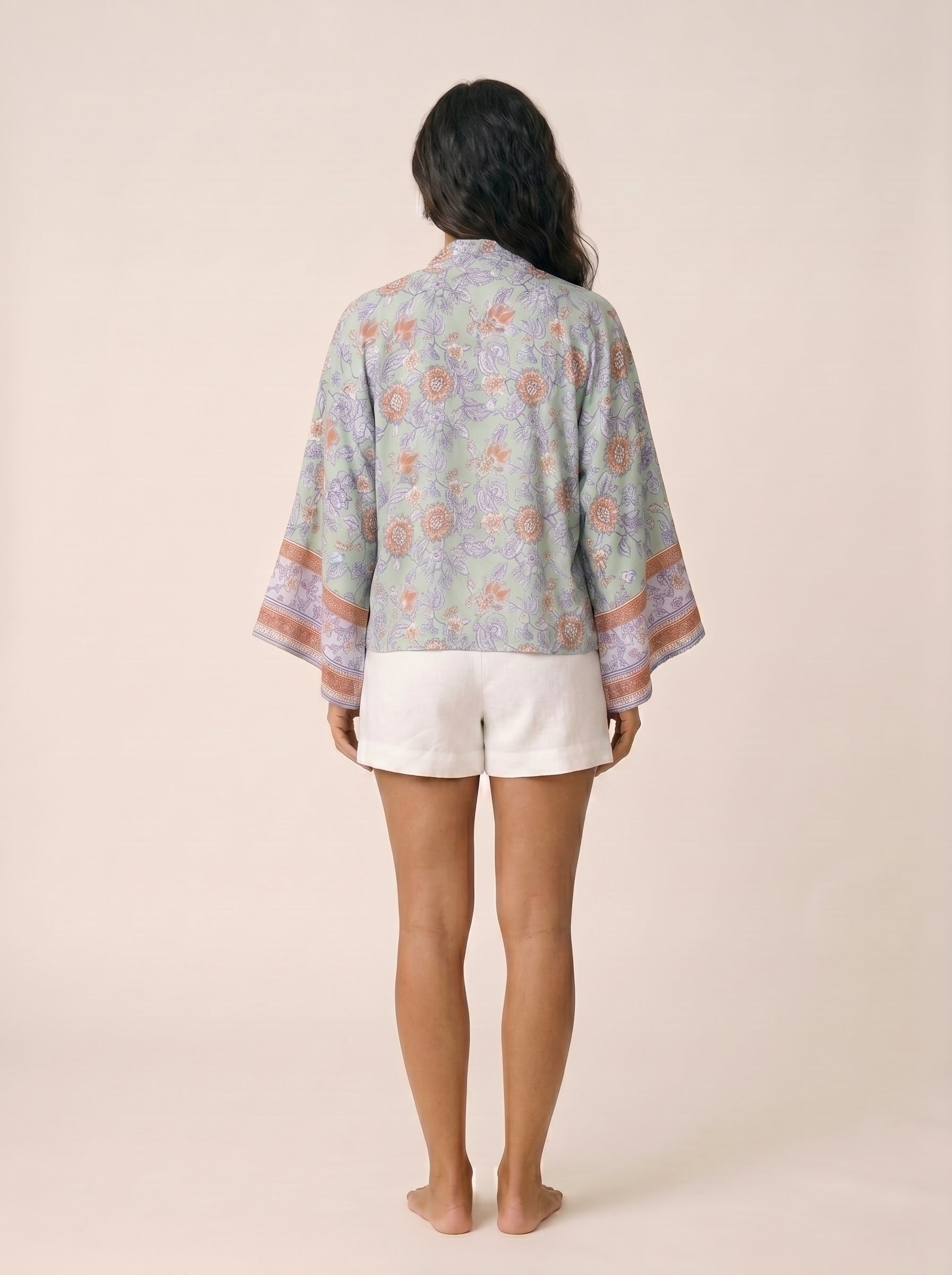The Lavender Field Kimono