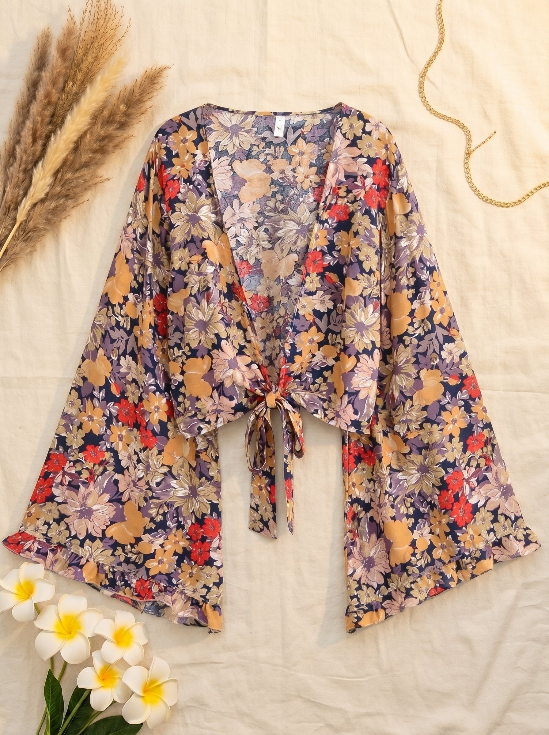 The Ruffle Kimono