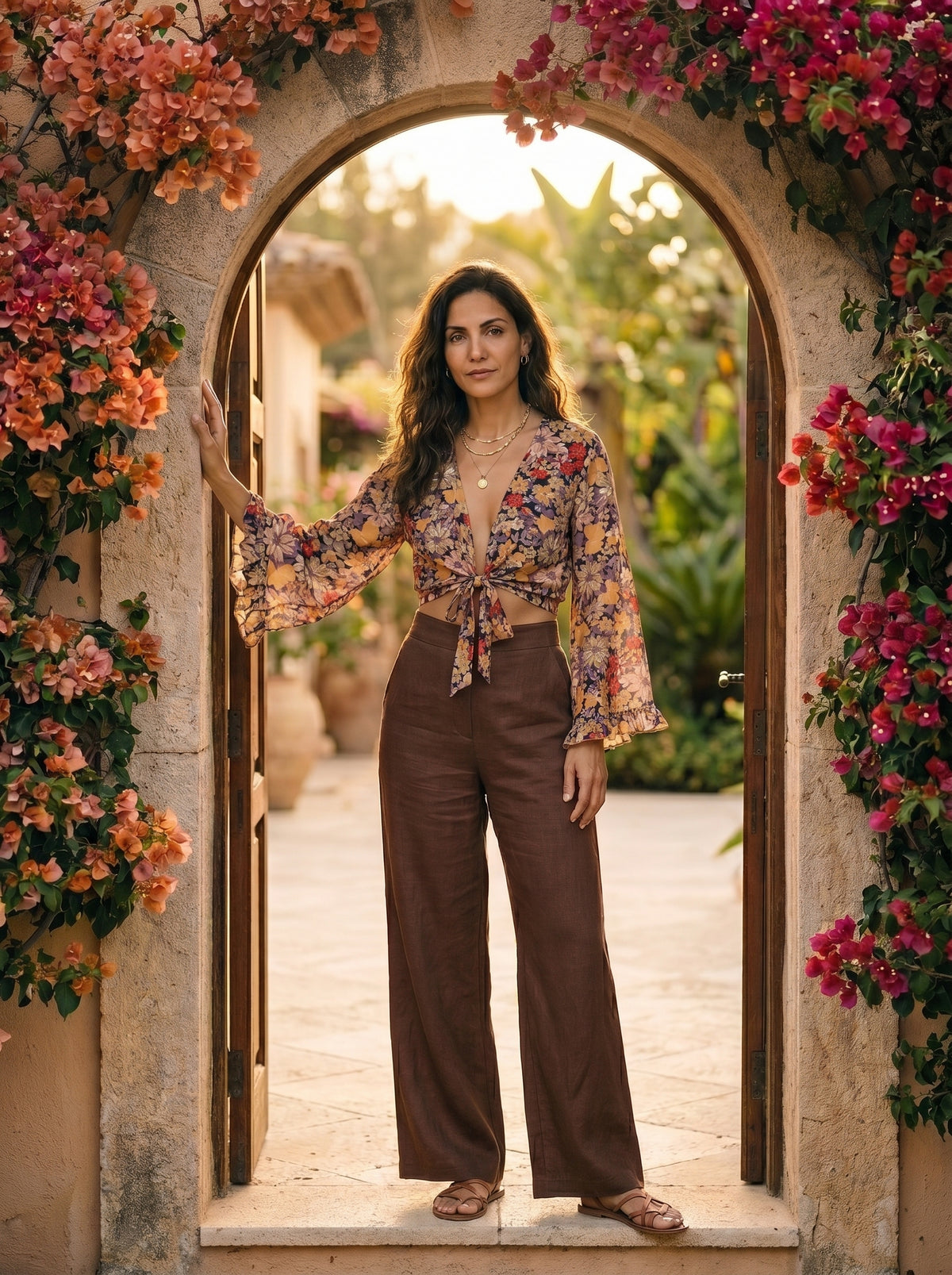 The Ruffle Kimono