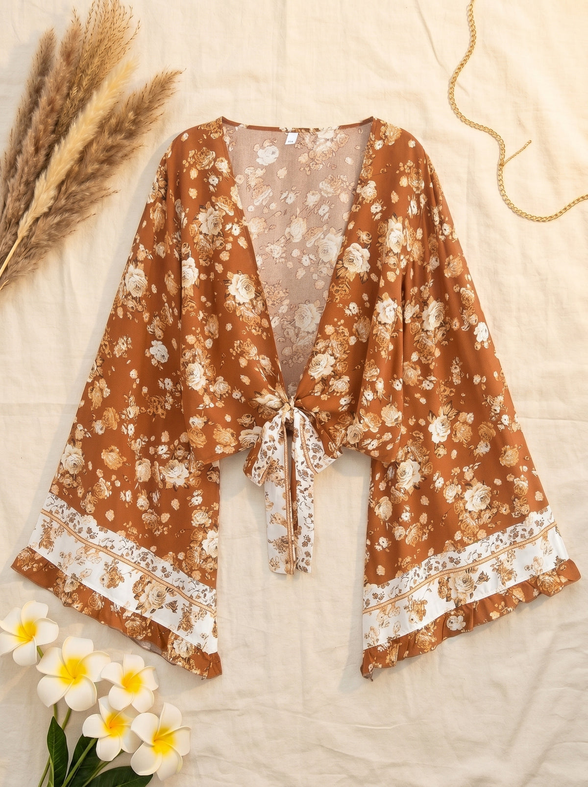 The Ruffle Kimono