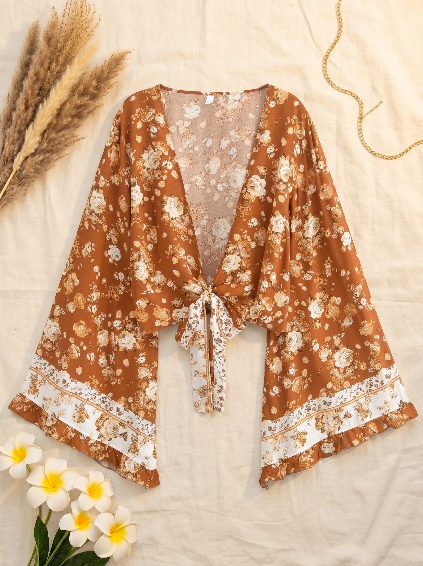 The Ruffle Kimono