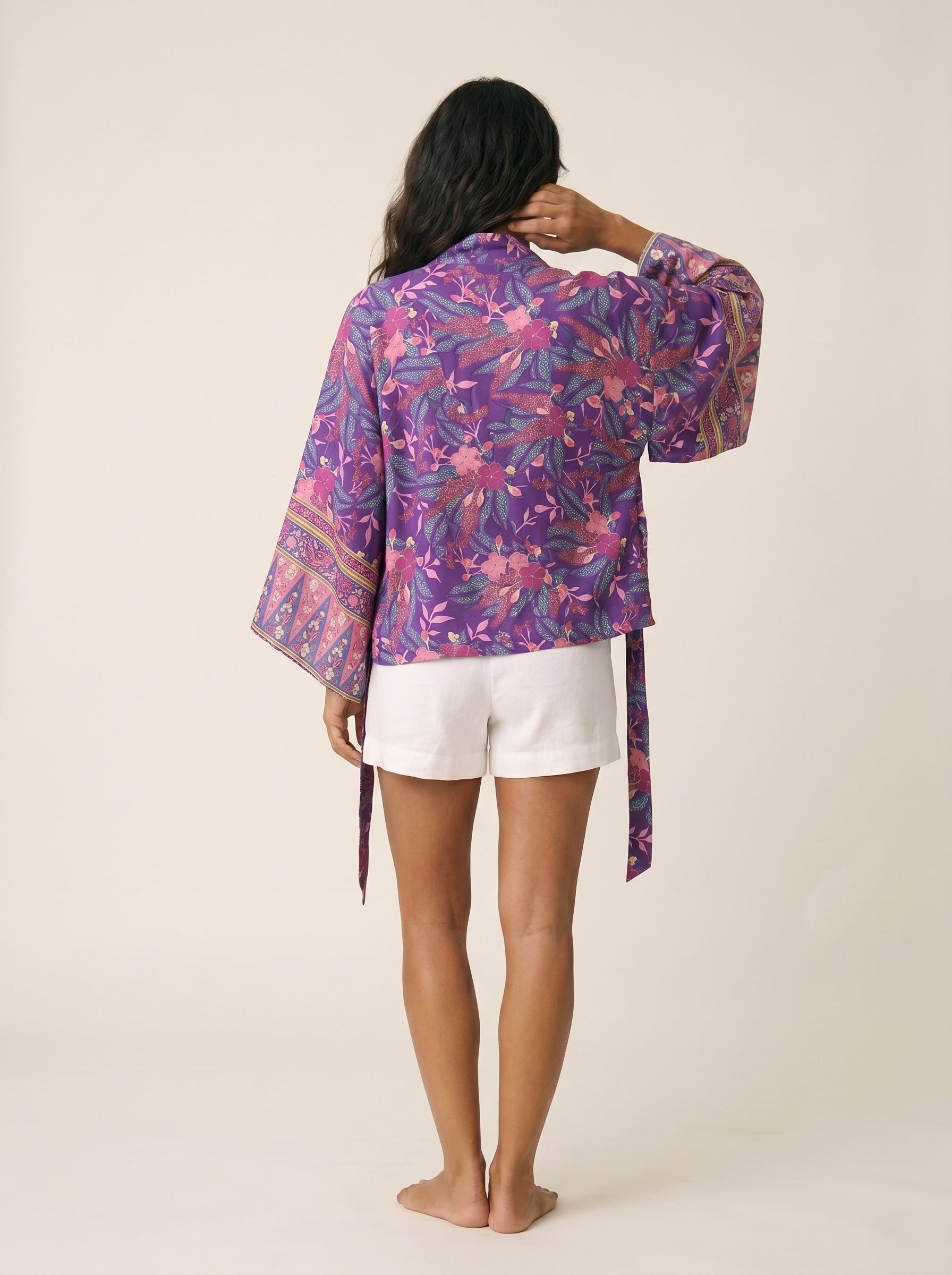 The Lavender Field Kimono