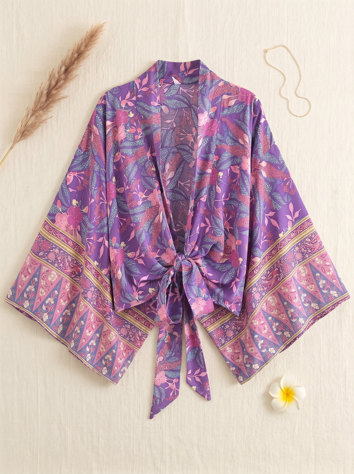 The Lavender Field Kimono