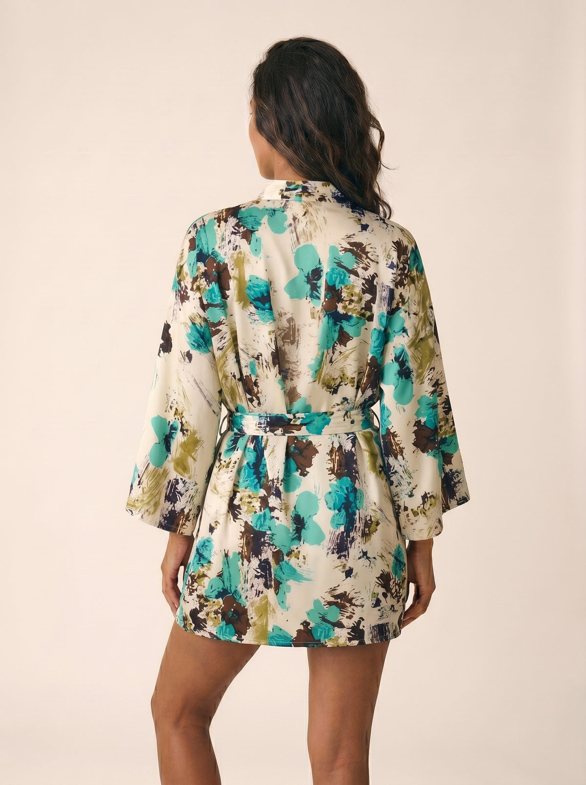 The Painted Bloom Robe