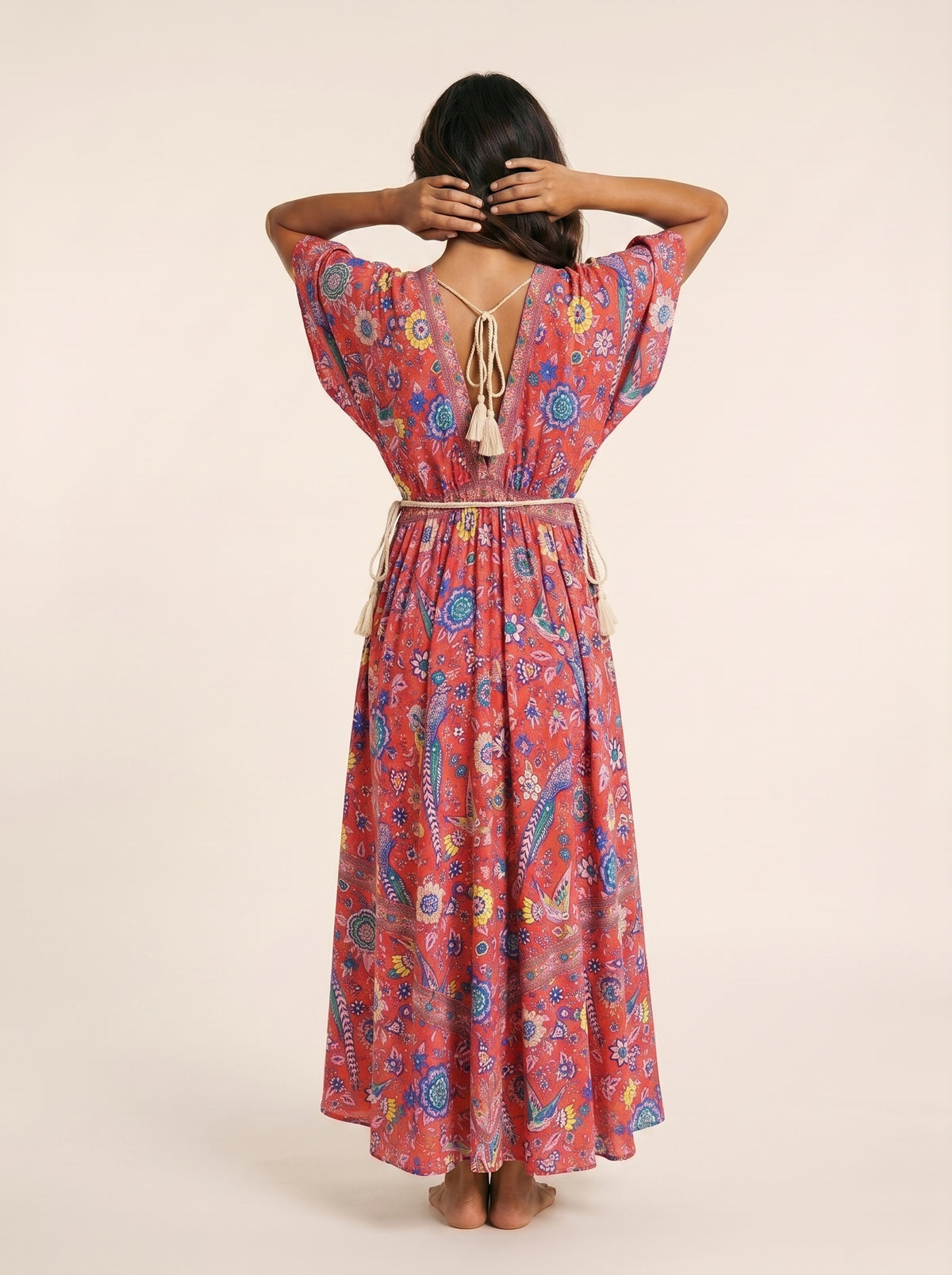 The Meridian Bloom Maxi Dress