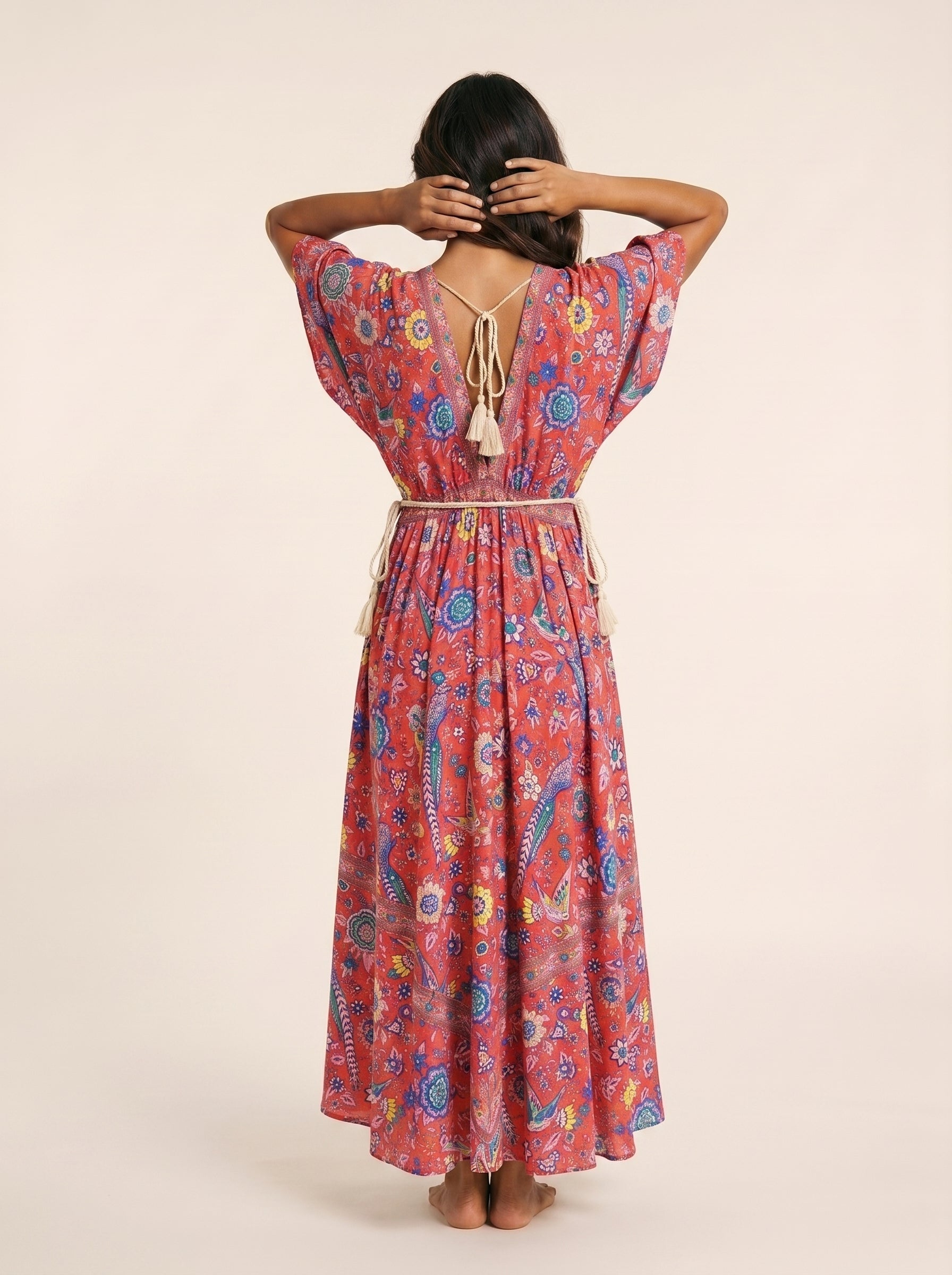 The Meridian Bloom Maxi Dress