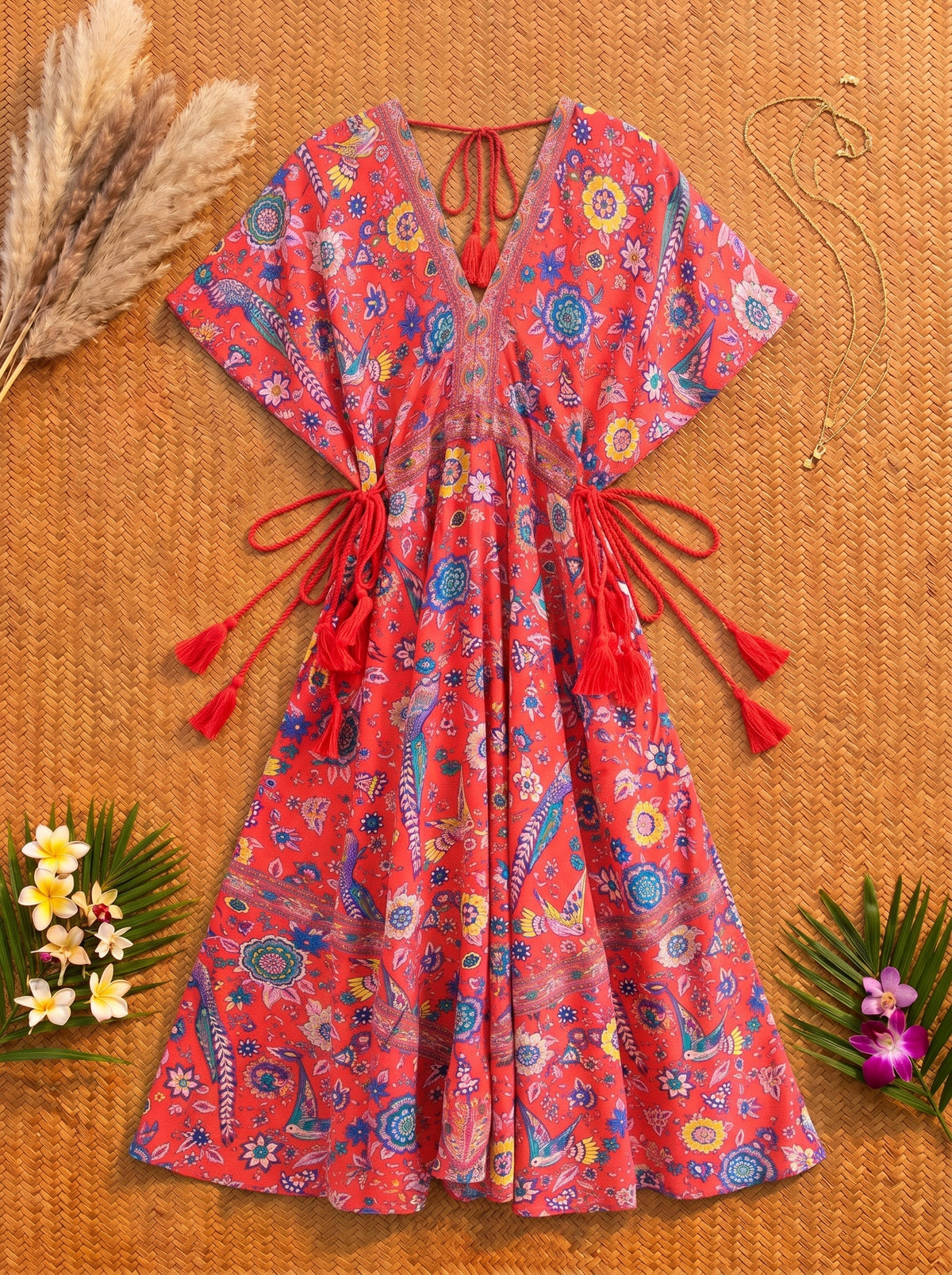 The Meridian Bloom Maxi Dress