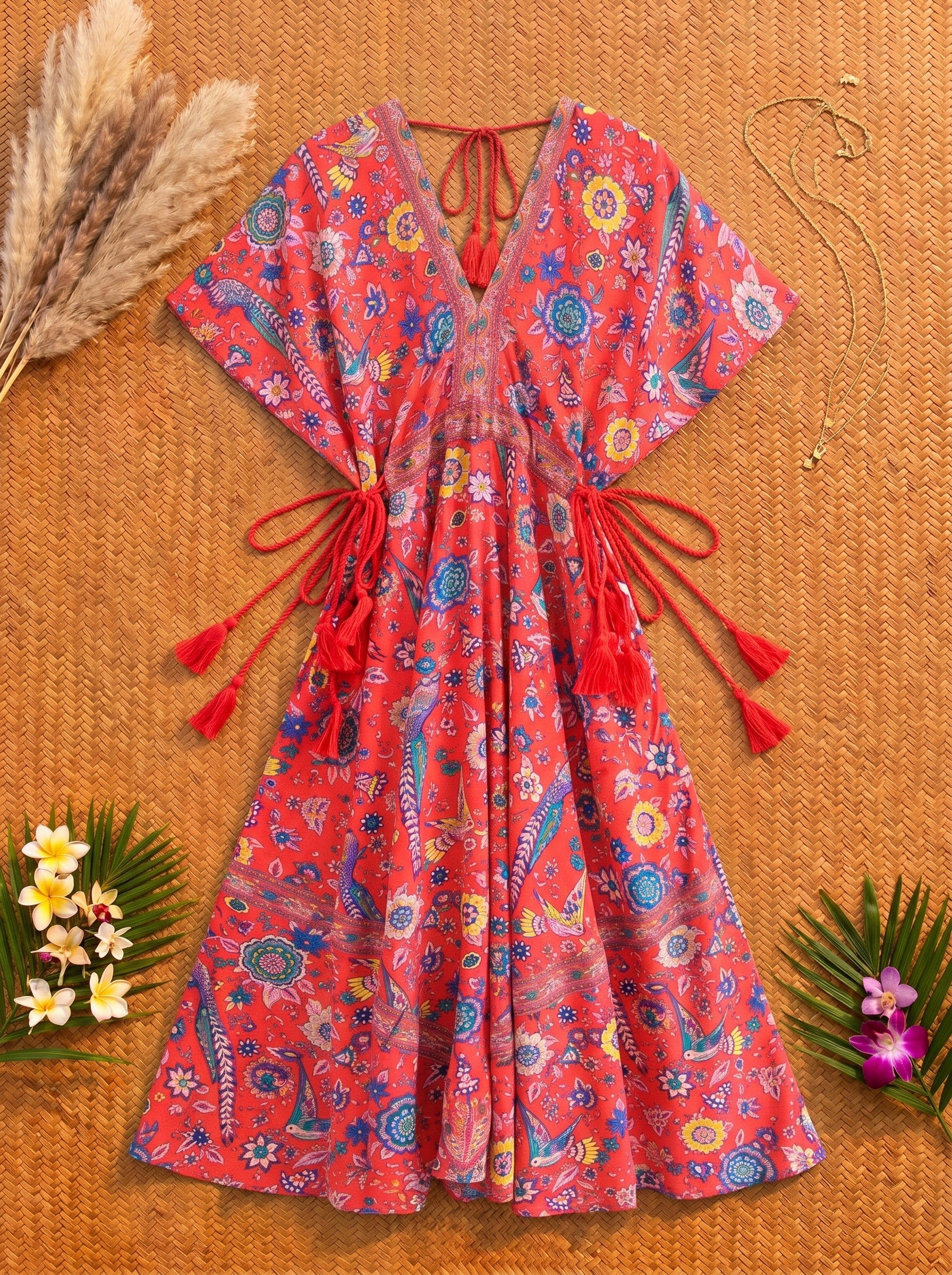 The Meridian Bloom Maxi Dress