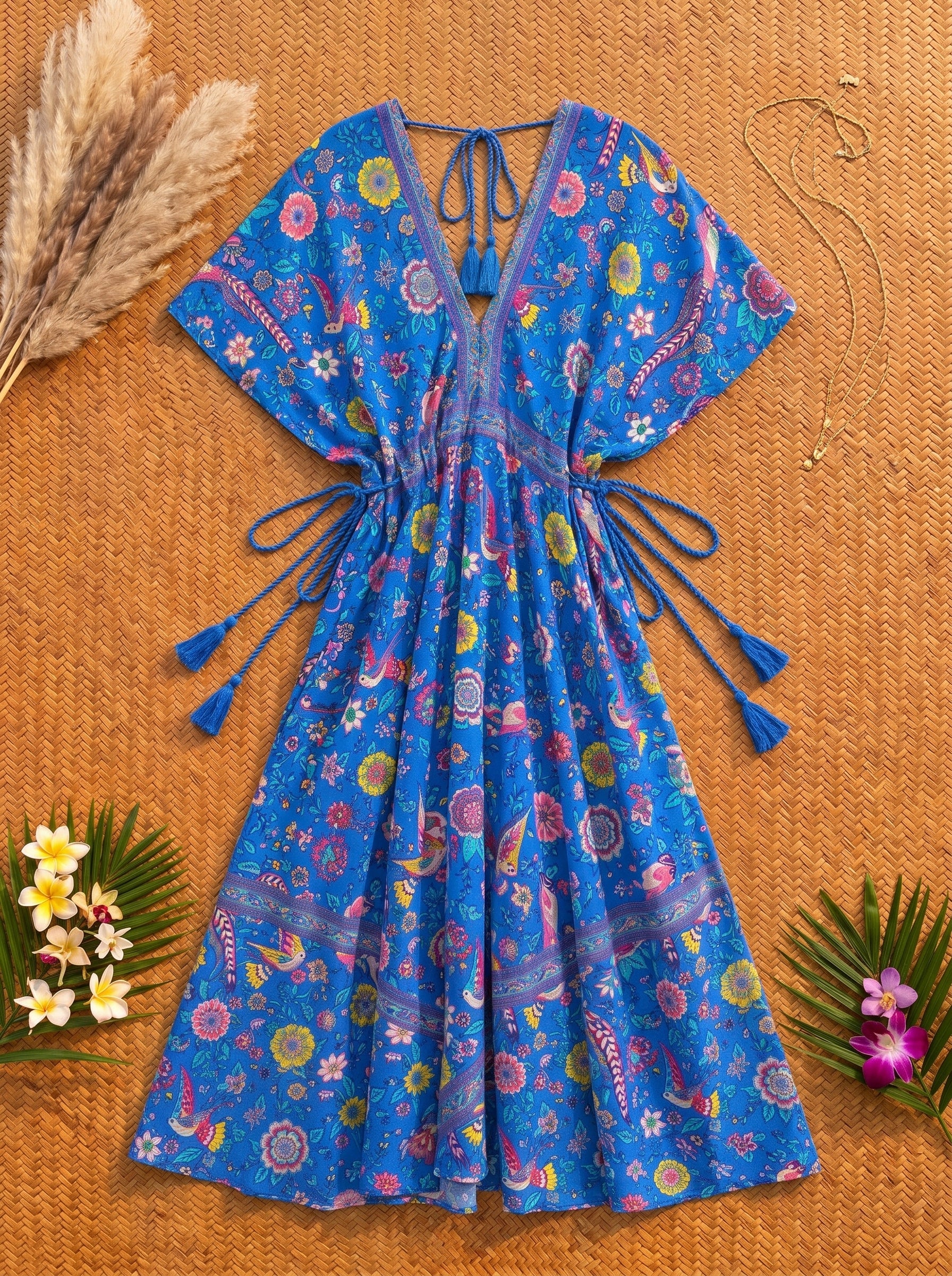 The Meridian Bloom Maxi Dress