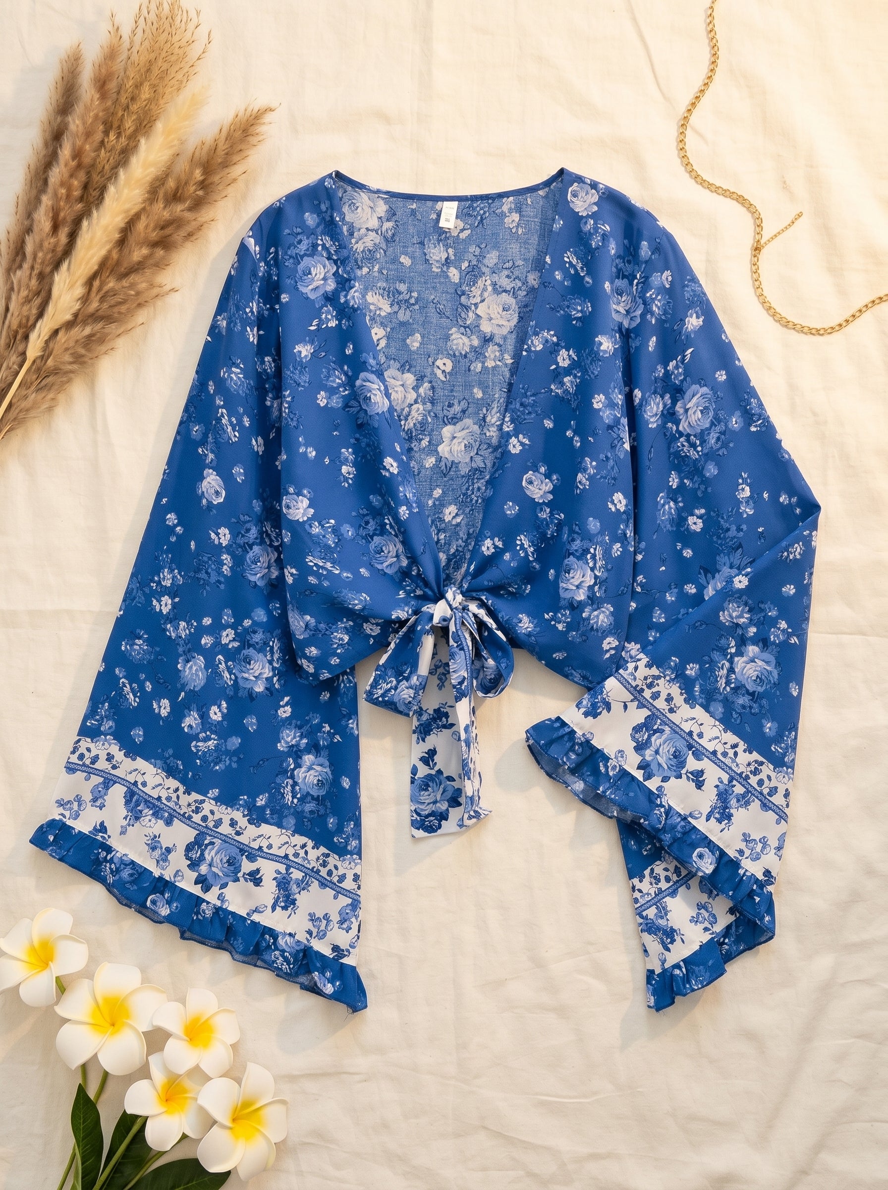 The Ruffle Kimono