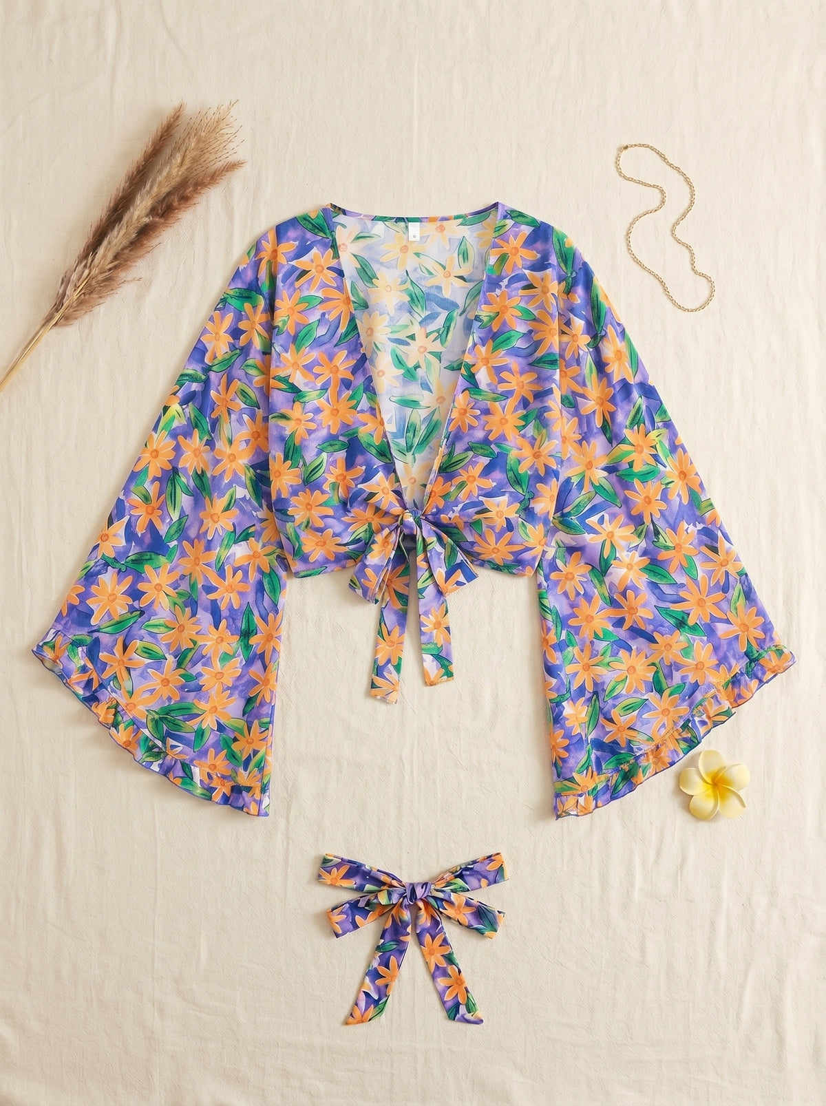 The Marigold Dusk Kimono