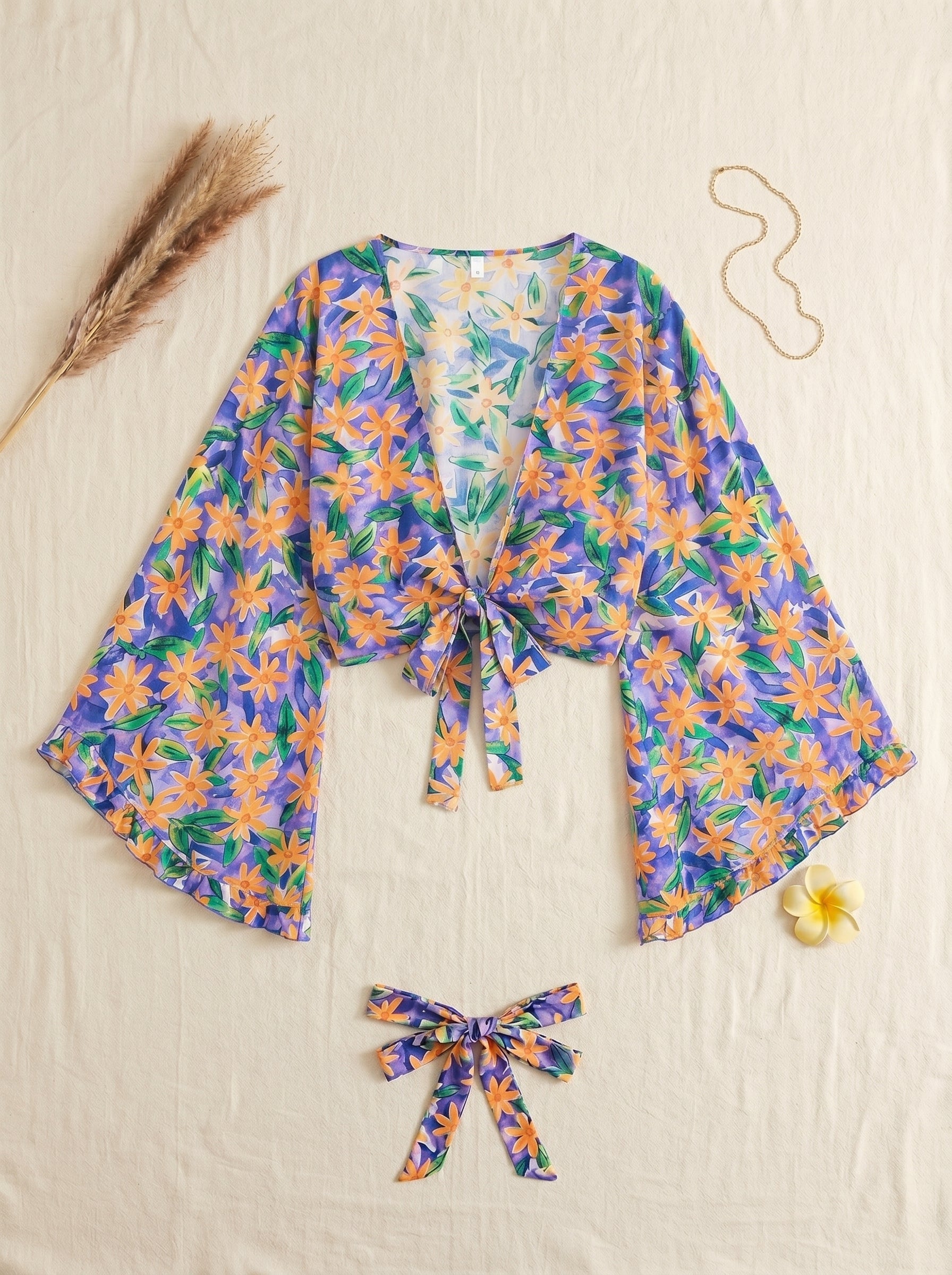 The Marigold Dusk Kimono