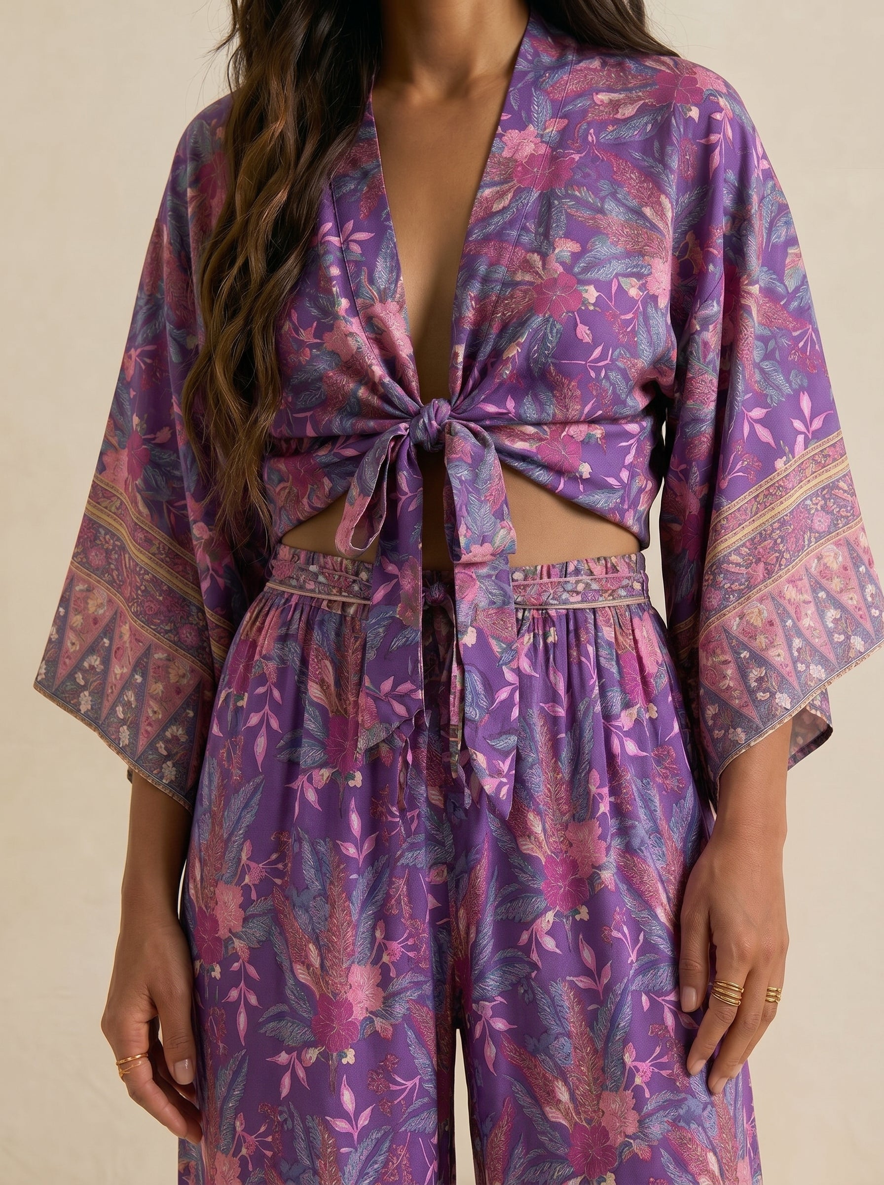 The Plume Violet Set